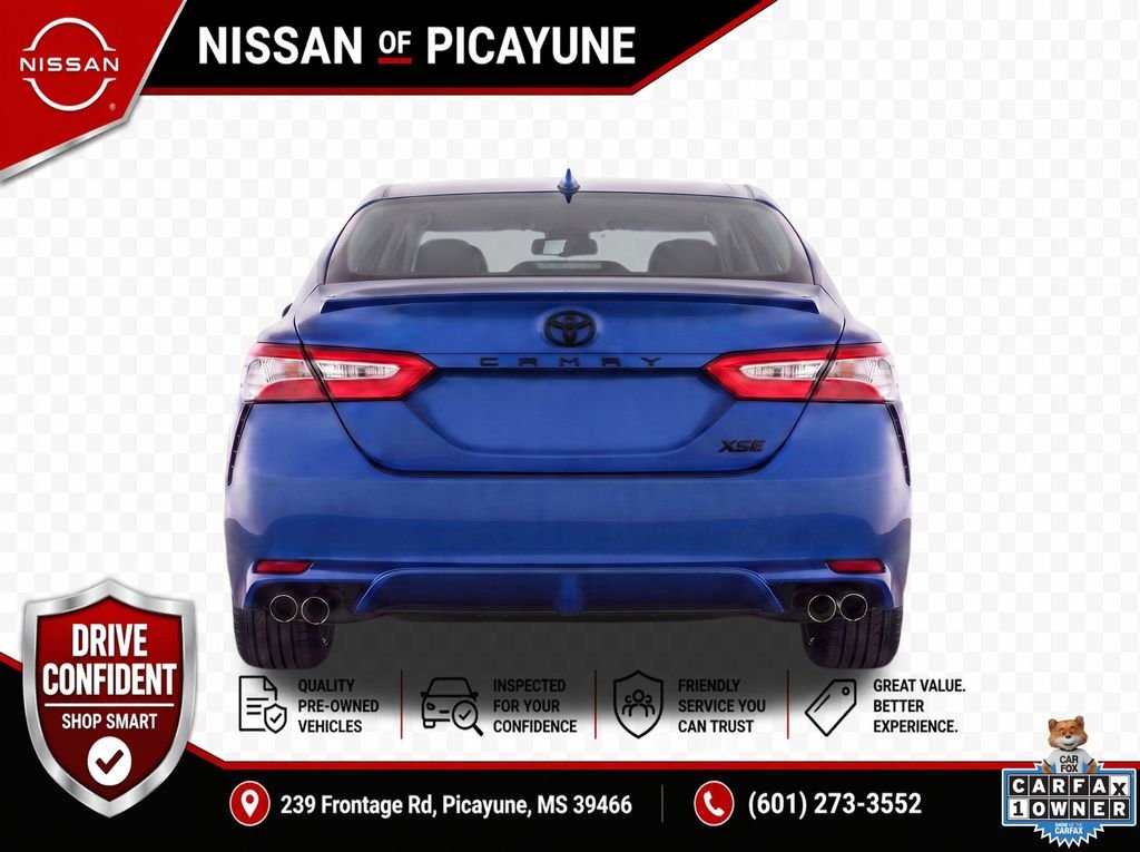 Used 2020 Blue Toyota XSE image 8