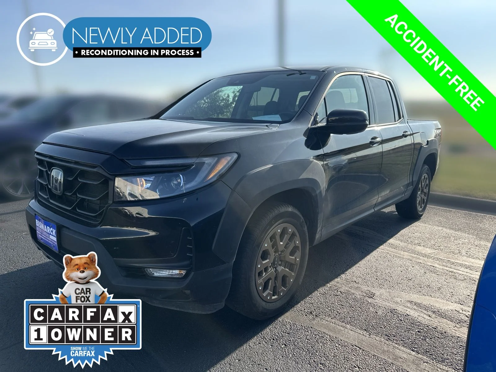 Used 2021 Black Honda Sport image 1