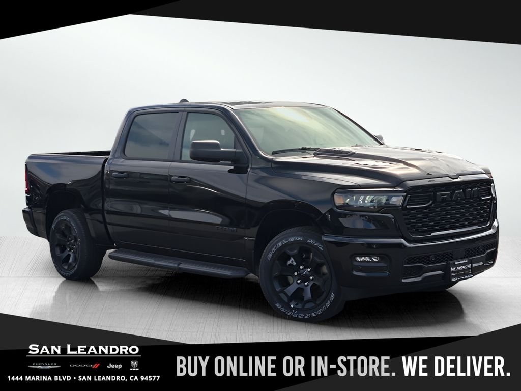 New 2026 Diamond Black Crystal Pearl-Coat Exterior Paint RAM Express image 1