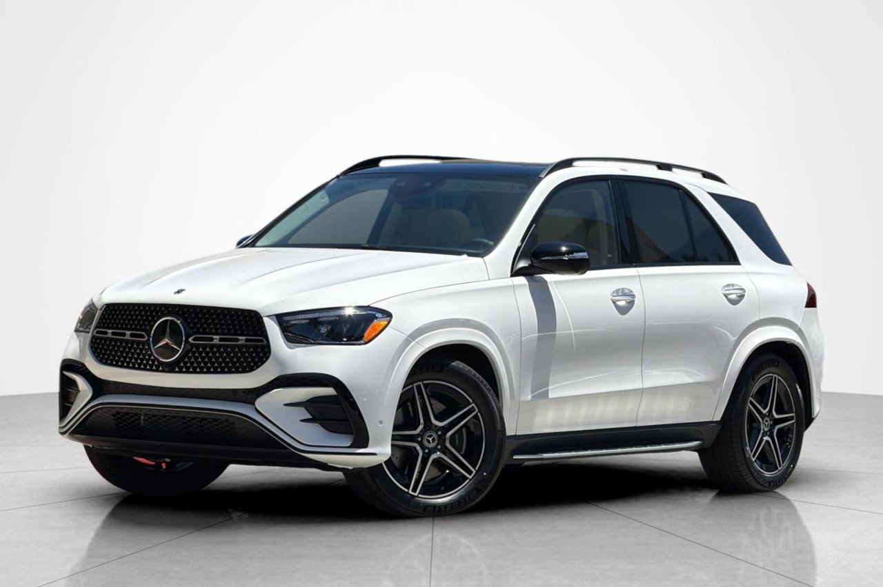 New 2026 Polar White Mercedes-Benz GLE 450 4MATIC® SUV image 1