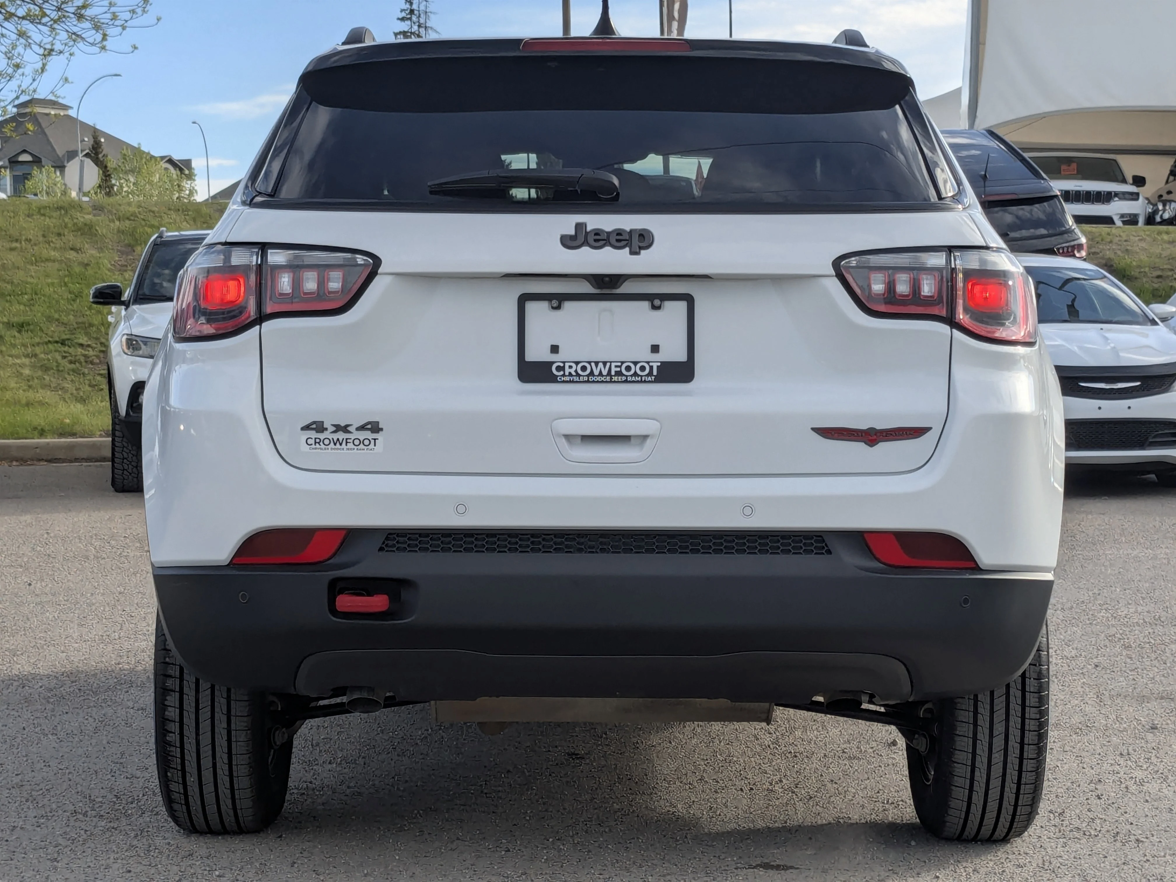 Used 2024 Black Jeep Trailhawk - Sun & Sound Group - Dual Pane Sunroof - Leather - NAV & More image 7