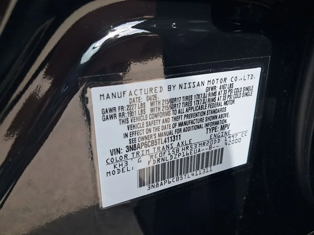 New 2026 Black Nissan SV image 31