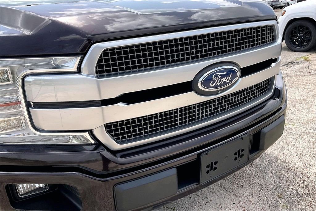 Used 2018 Shadow Black Ford Platinum image 34