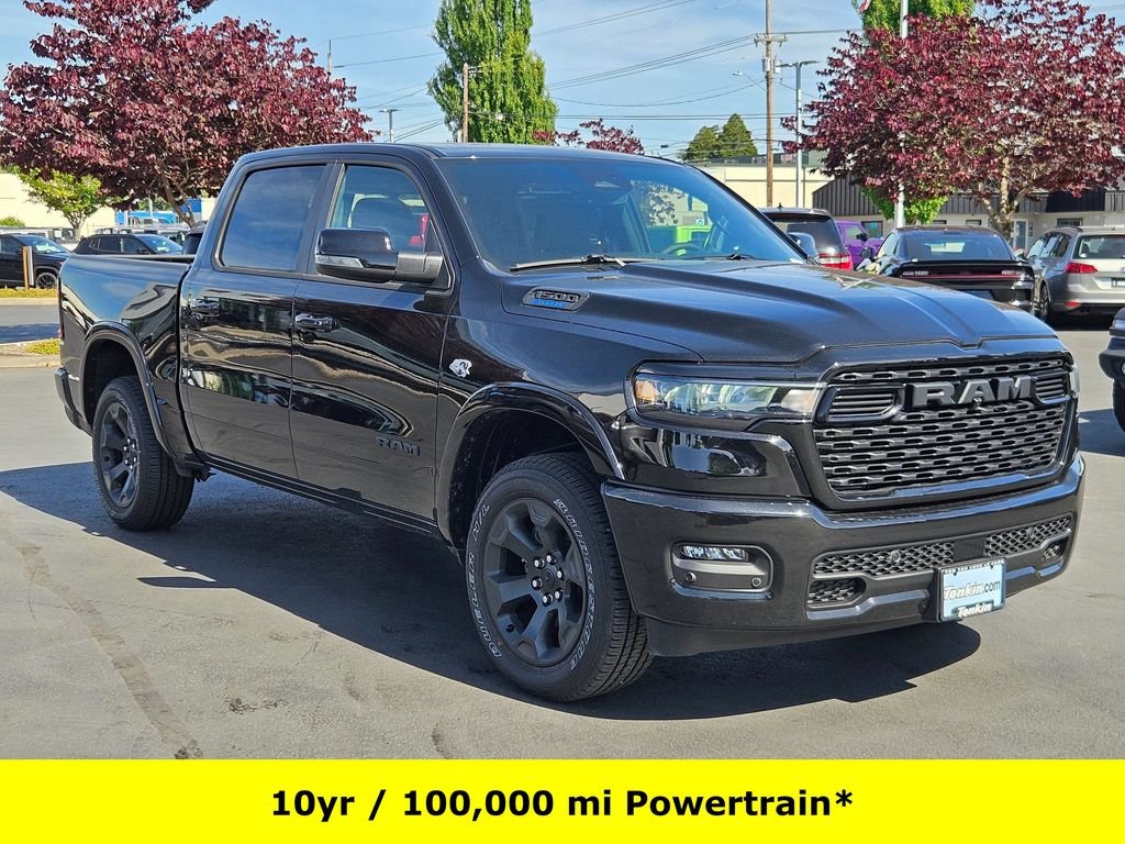 New 2026 Diamond Black Crystal Pearl-Coat Exterior Paint RAM Big Horn/Lone Star image 8