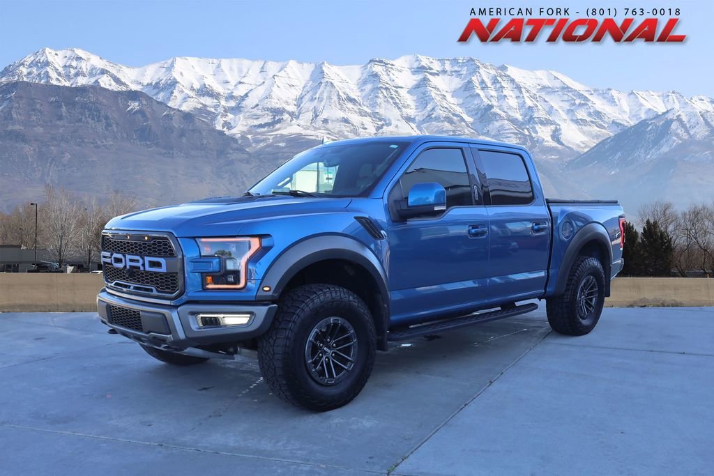 Used 2020 Blue Metallic Ford Raptor image 1