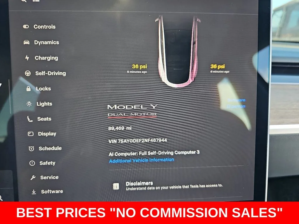 Used 2022 White Tesla Performance image 19