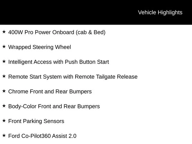 New 2026 Agate Black Metallic Ford XLT image 7