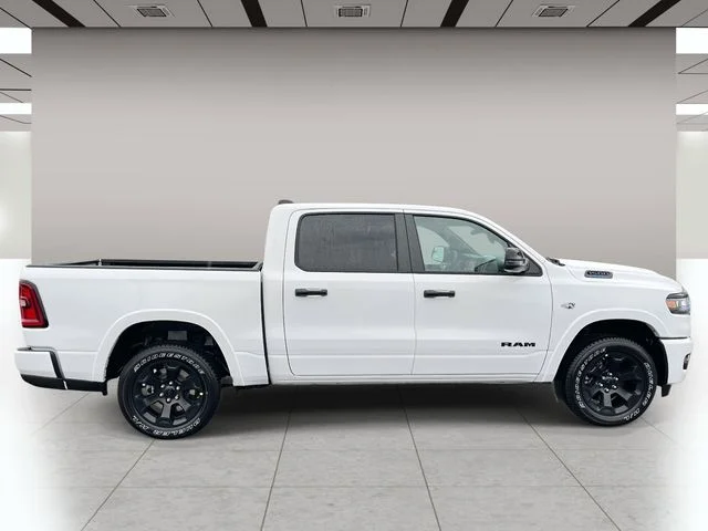 New 2026 Bright White Clear-Coat Exterior Paint RAM Big Horn/Lone Star image 2