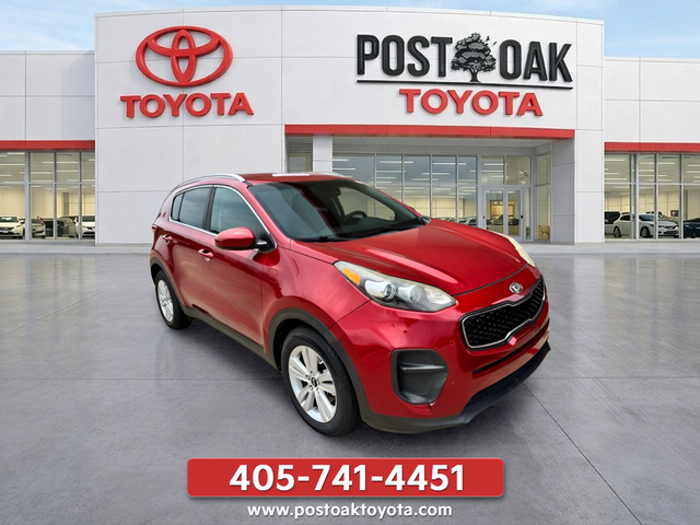 Used 2017 Kia Sportage LX with VIN KNDPM3AC5H7240855 for sale in Midwest City, OK