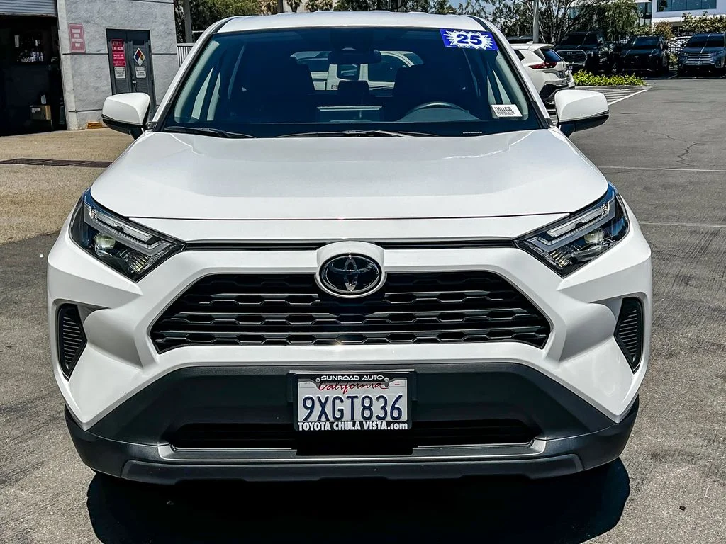 Certified Used 2025 White Toyota LE image 2