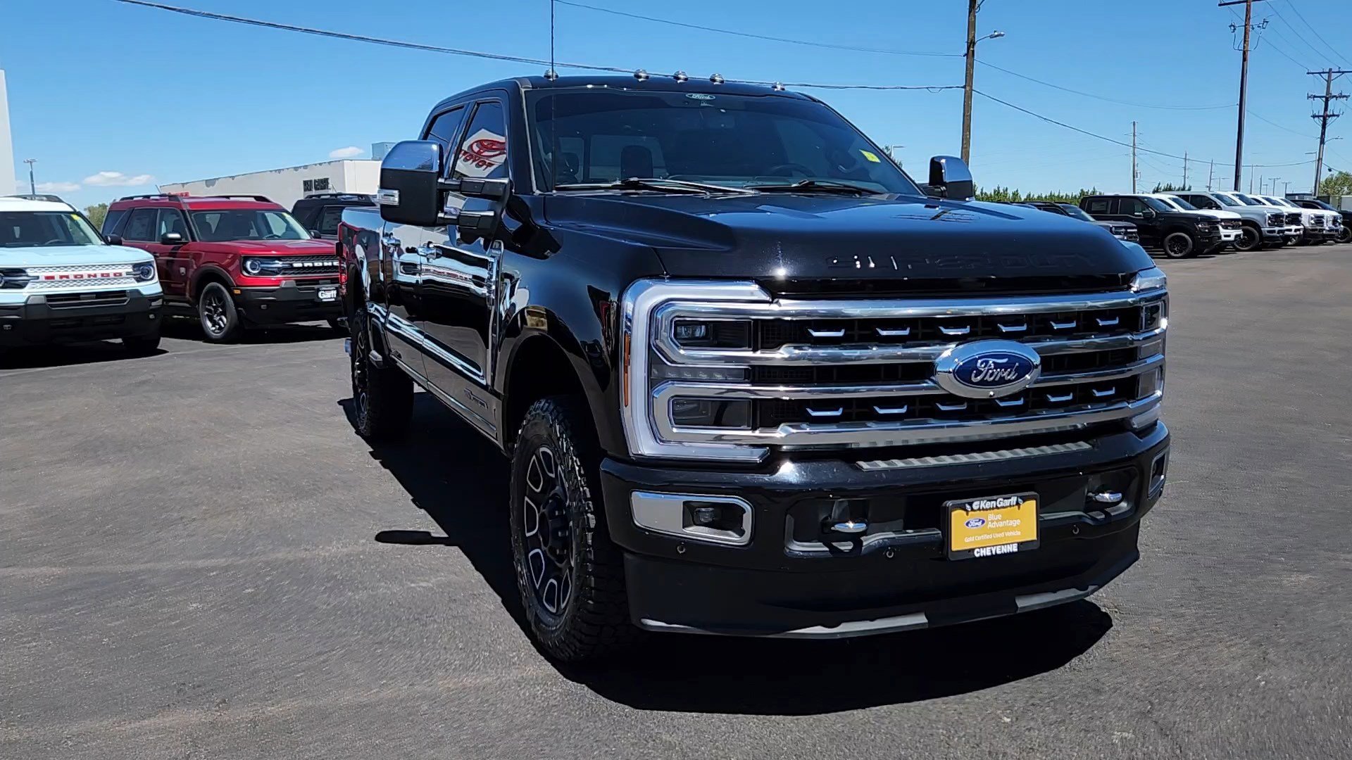 Used 2024 Agate Black Metallic Ford Platinum image 4