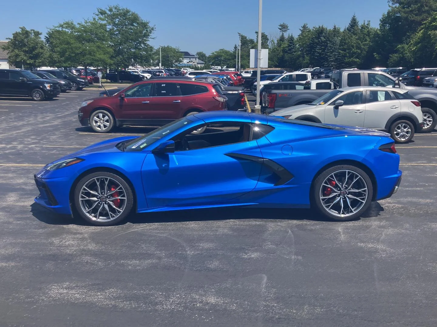 Used 2024 Riptide Blue Chevrolet Stingray image 4