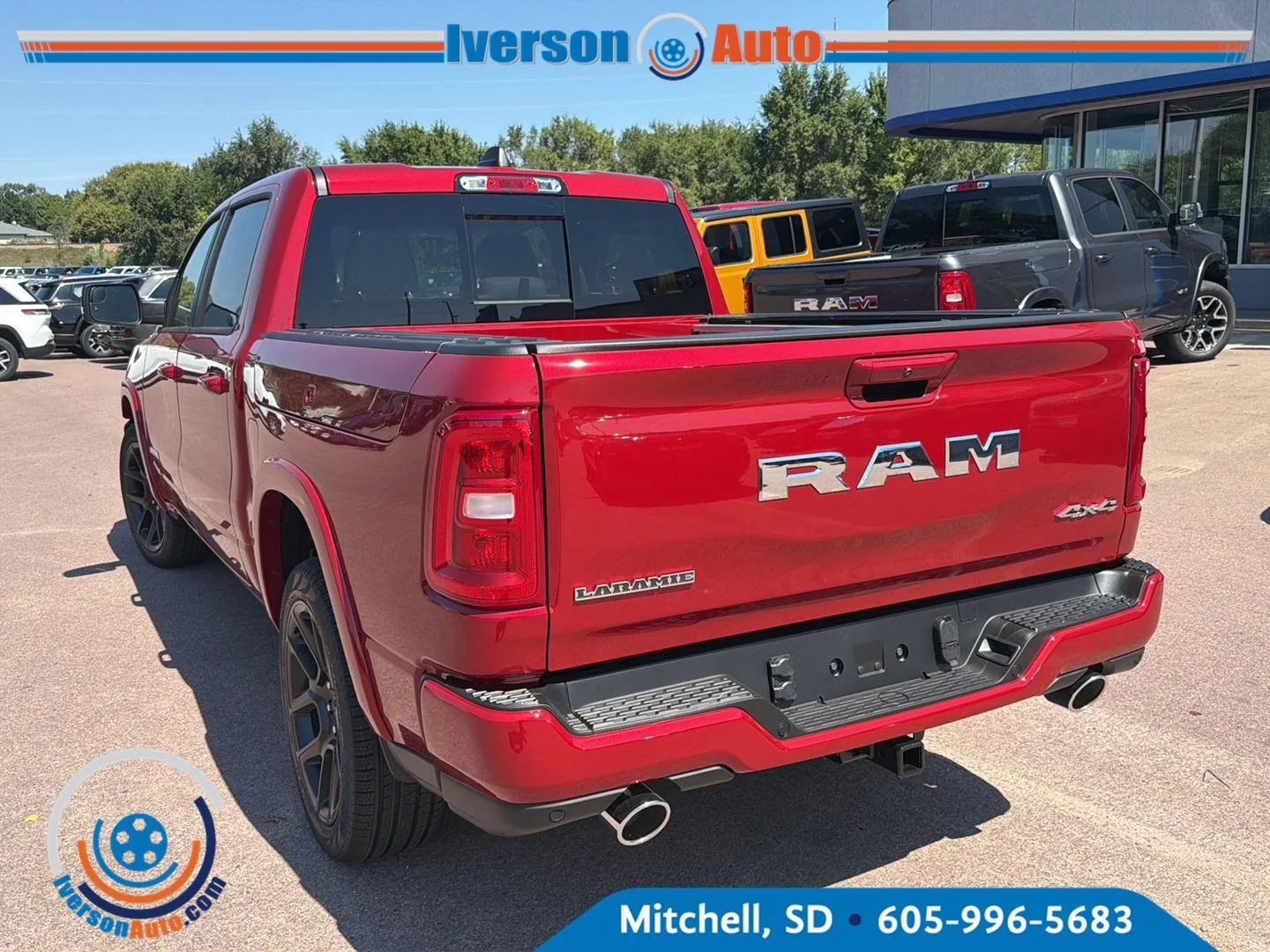 New 2027 Molten Red Pearlcoat Ram Laramie image 5
