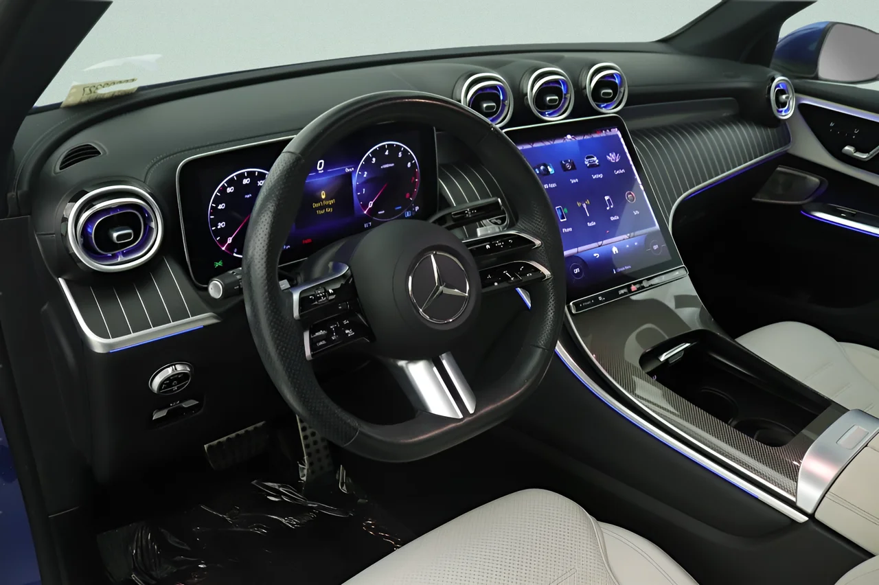 Certified Used 2023 Blue Mercedes-Benz 300 Sport Utility AMG® Line image 14