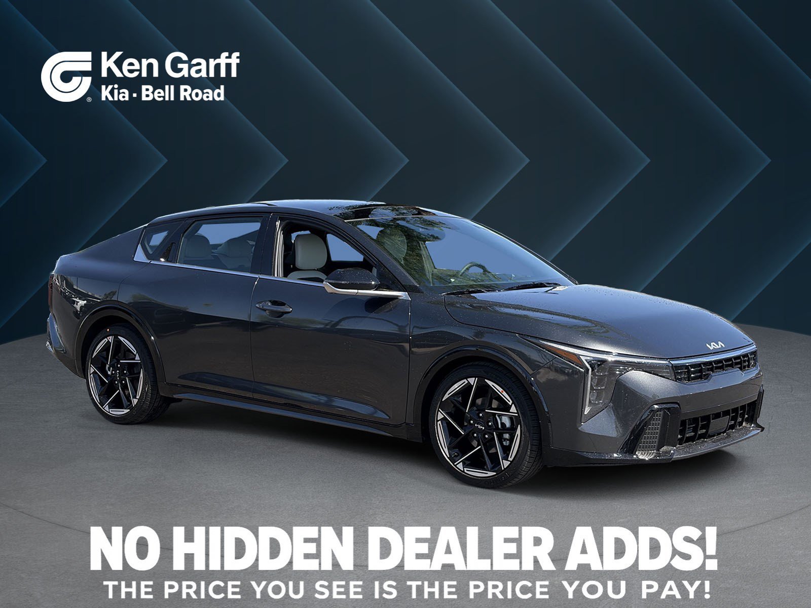 New 2026 Interstellar Gray Kia GT-Line image 1