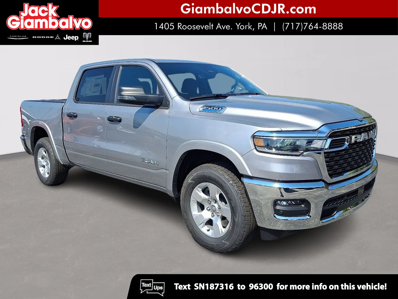 2025 RAM 1500 Big Horn/Lone Star 4x4 Crew Cab 5'7's photo