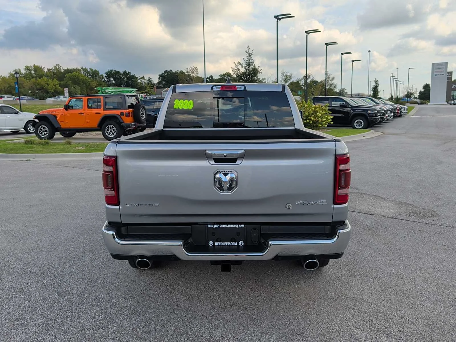 Used 2020 Billet Silver Metallic Clearcoat Ram Limited image 8