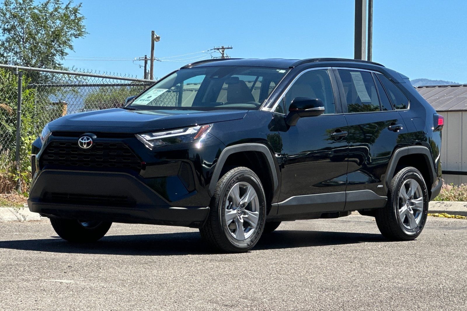 Used 2025 Black Toyota XLE image 8