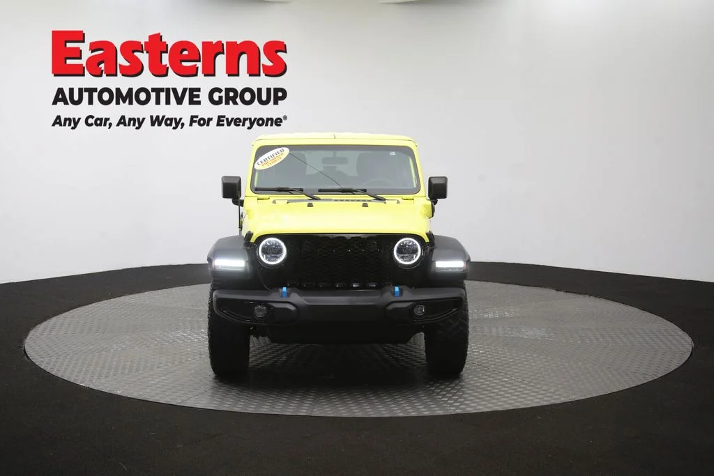 Used 2023 Yellow Jeep Willys 4xe image 52