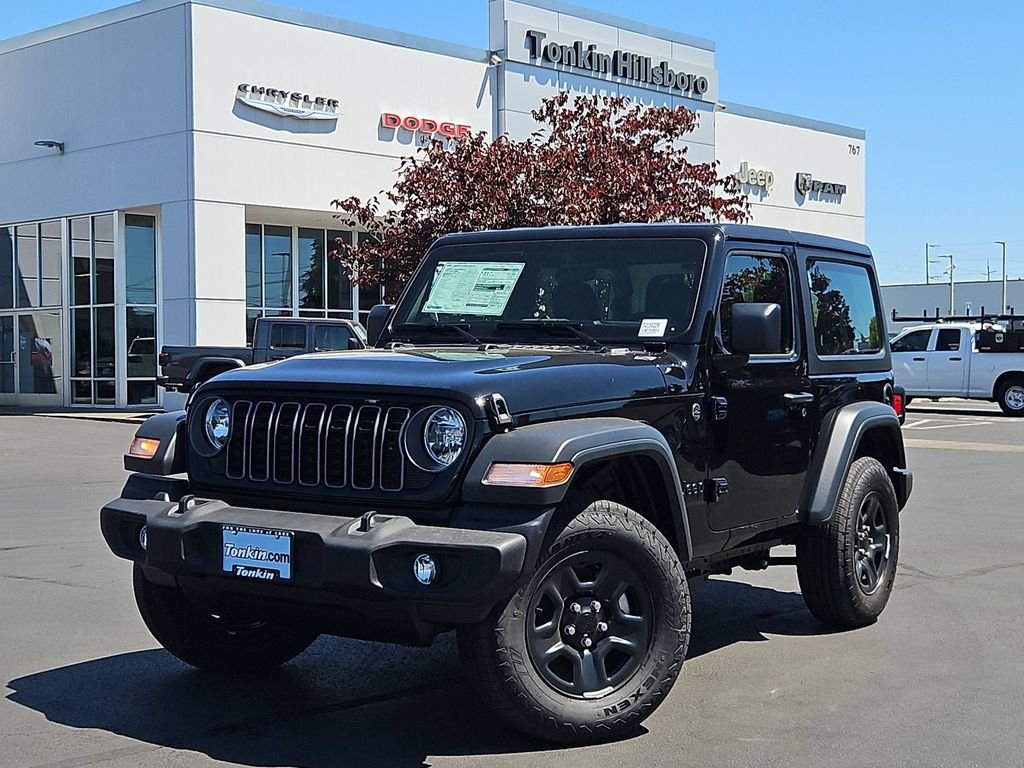 New 2026 Black Clearcoat Jeep Sport image 2