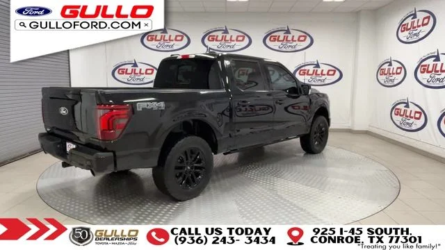 Certified Used 2024 Agate Black Metallic Ford Lariat image 8