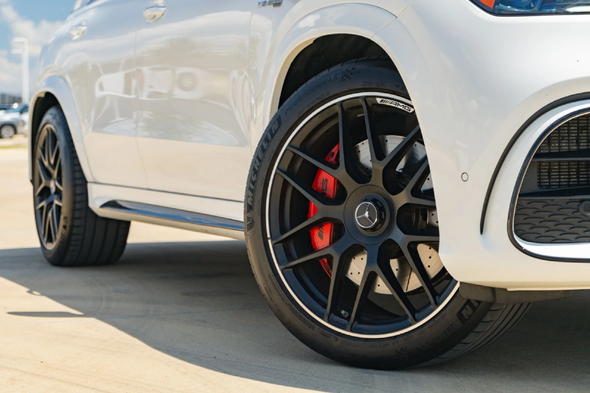 Used 2025 White Mercedes-Benz GLE 63 S AMG® image 2