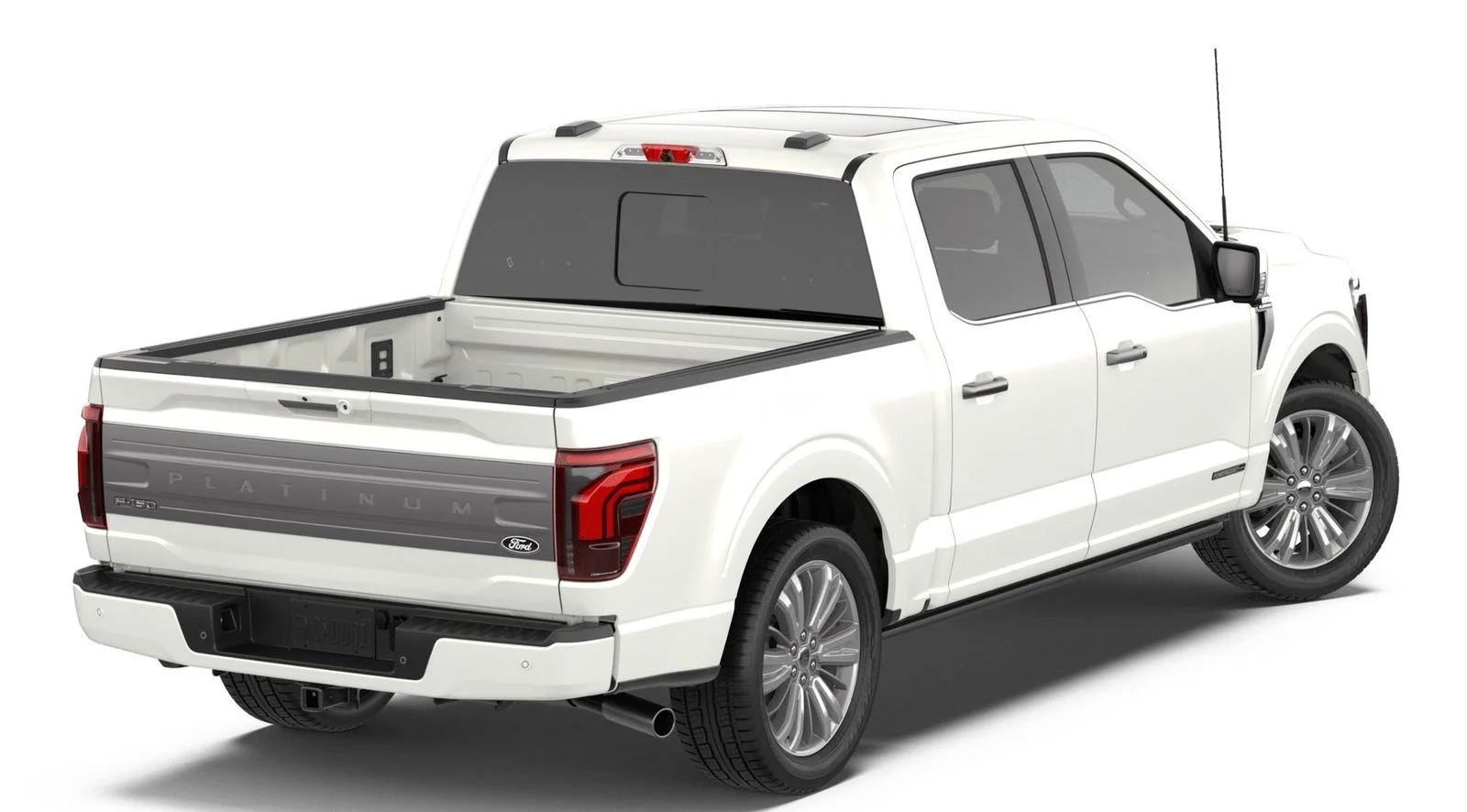 New 2026 White Ford Platinum image 3