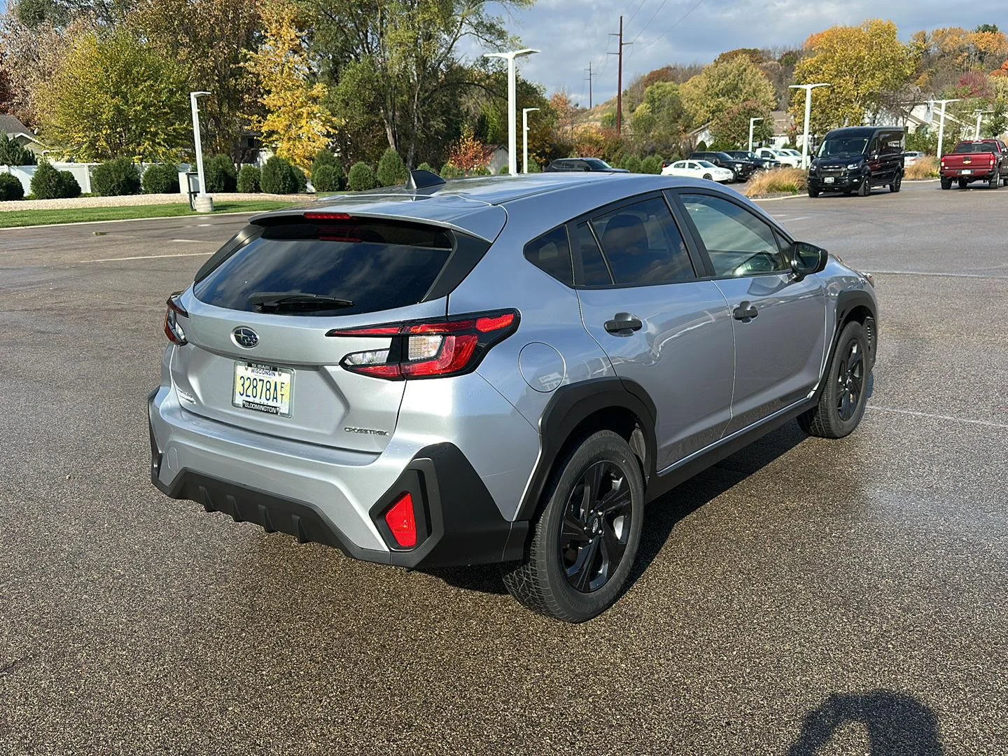 Used 2024 Ice Silver Metallic Subaru Base image 3