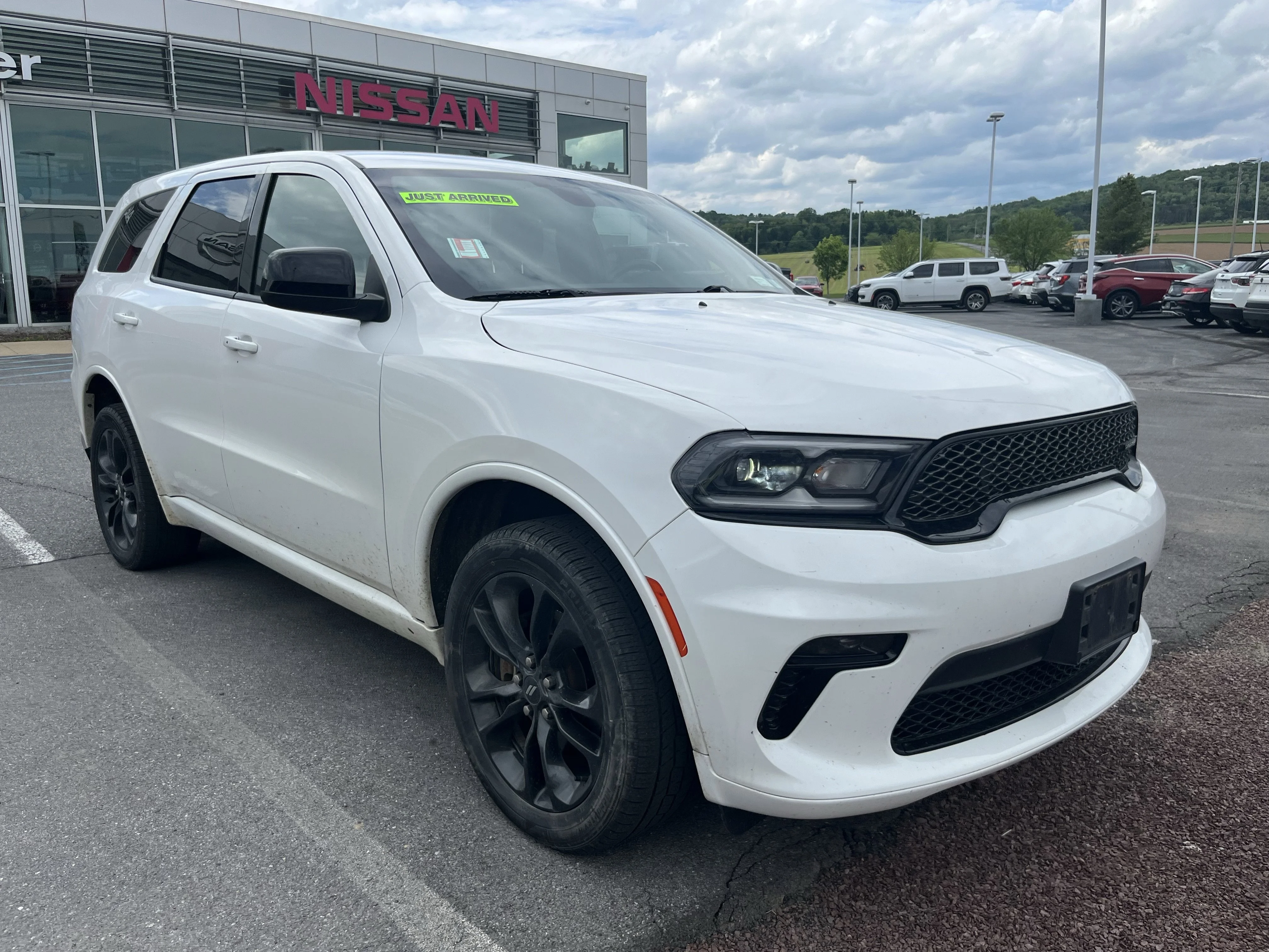 Used 2021 White Dodge SXT Plus image 1