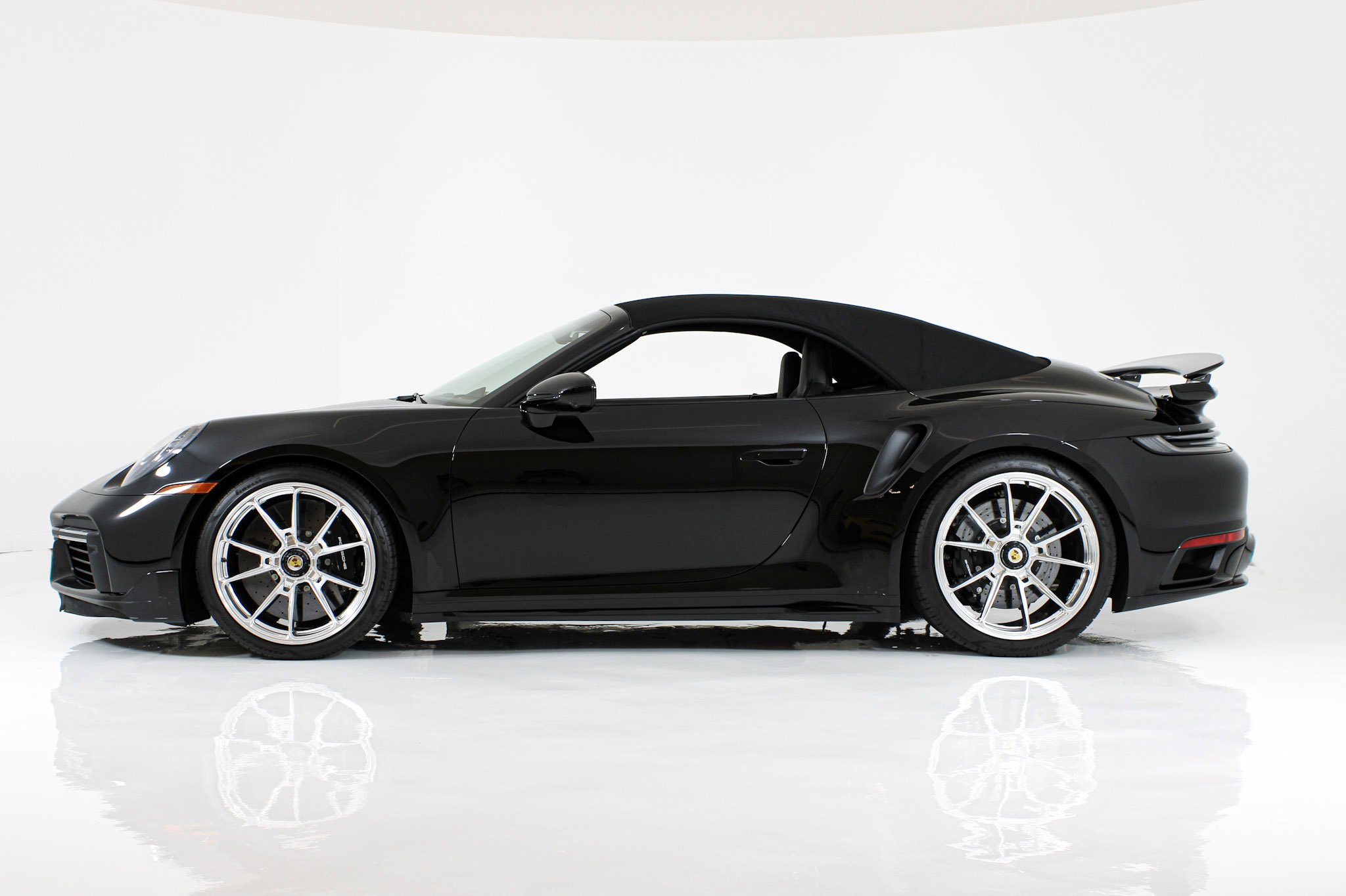 Used 2024 Black Porsche Turbo S Cabriolet image 6