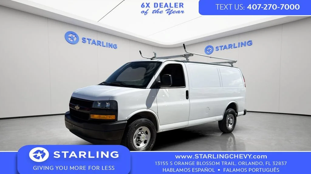 Used 2023 SUMMIT WHITE Chevrolet RWD 2500 Regular Wheelbase WT image 1