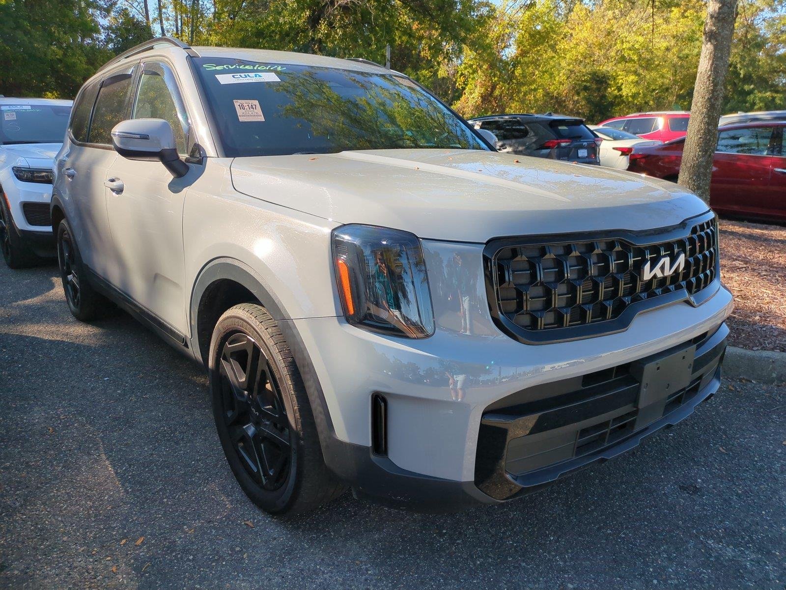 Used 2024 Wolf Gray Kia EX X-Line image 1