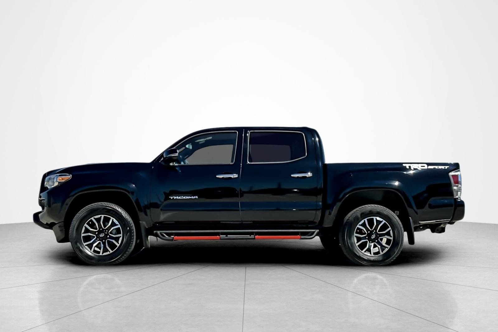 Certified Used 2021 MIDNIGHT BLACK Toyota TRD Sport image 2