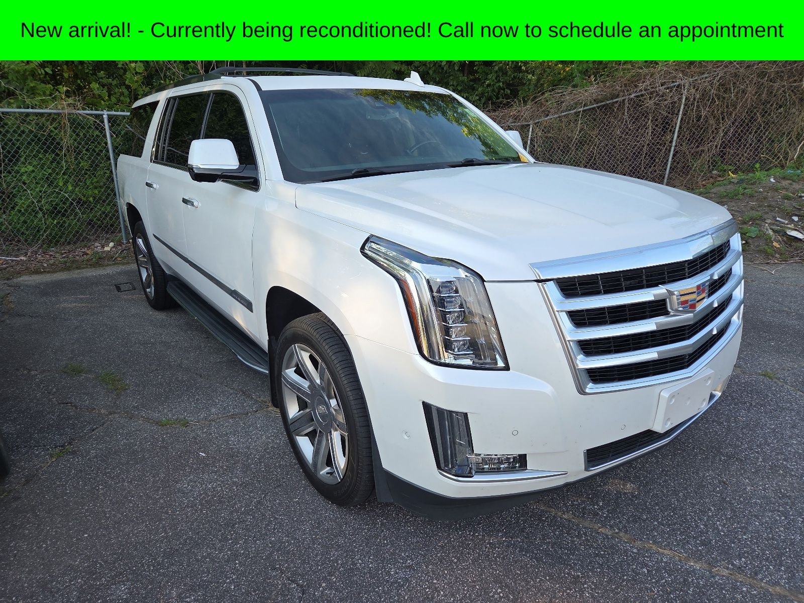 Used 2019 Crystal White Cadillac Luxury image 2