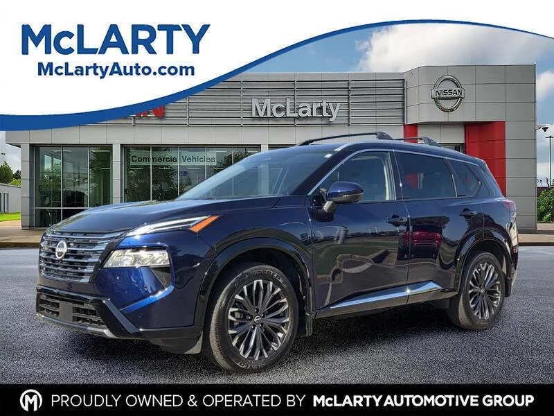 Used 2025 Deep Ocean Blue NISSAN AWD PLATINUM image 1