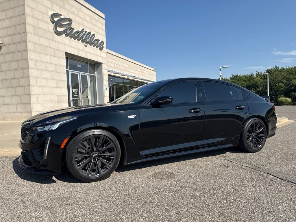 Used 2022 Black Cadillac V-Series image 1