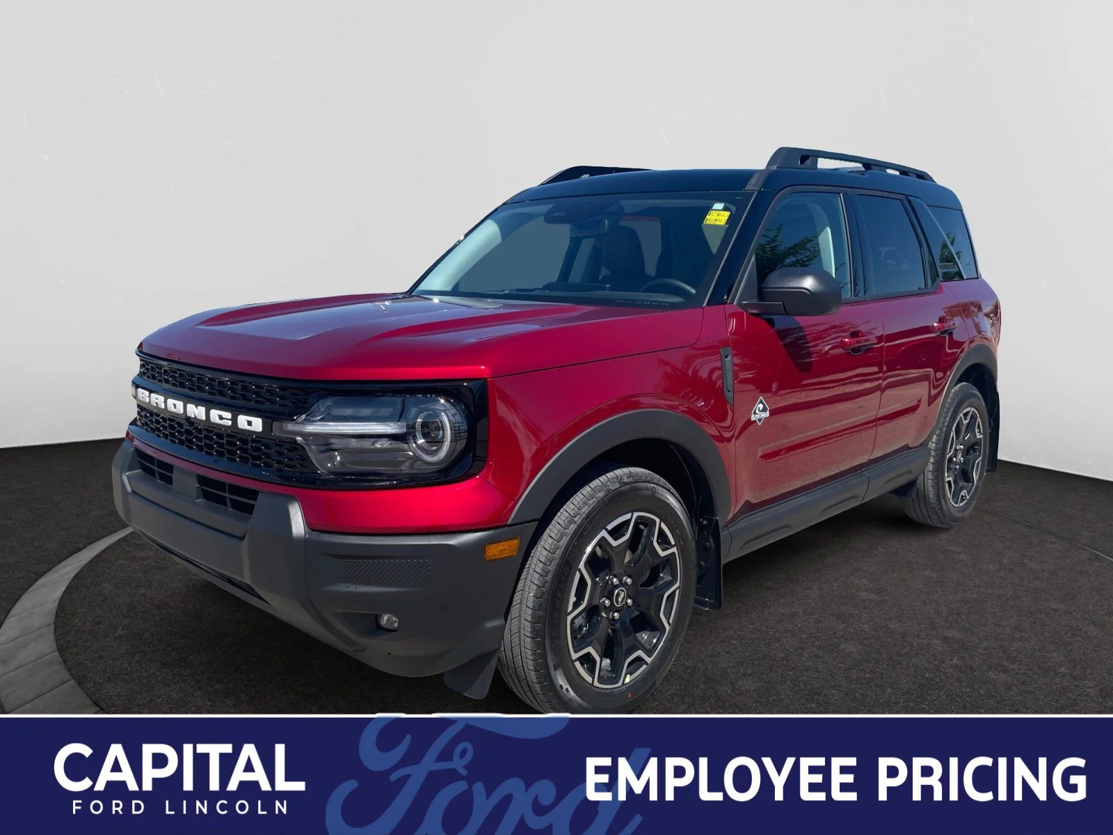 New 2026 Ruby Red Metallic Tinted Clearcoat Ford Outer Banks image 1