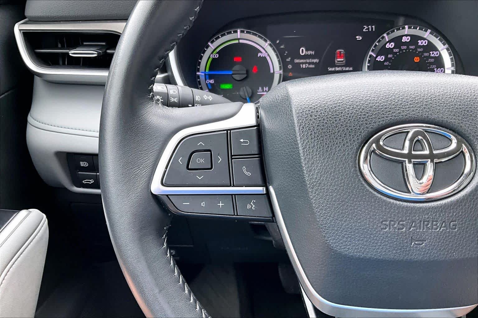 Used 2023 Midnight Black Metallic Toyota Hybrid XLE image 24