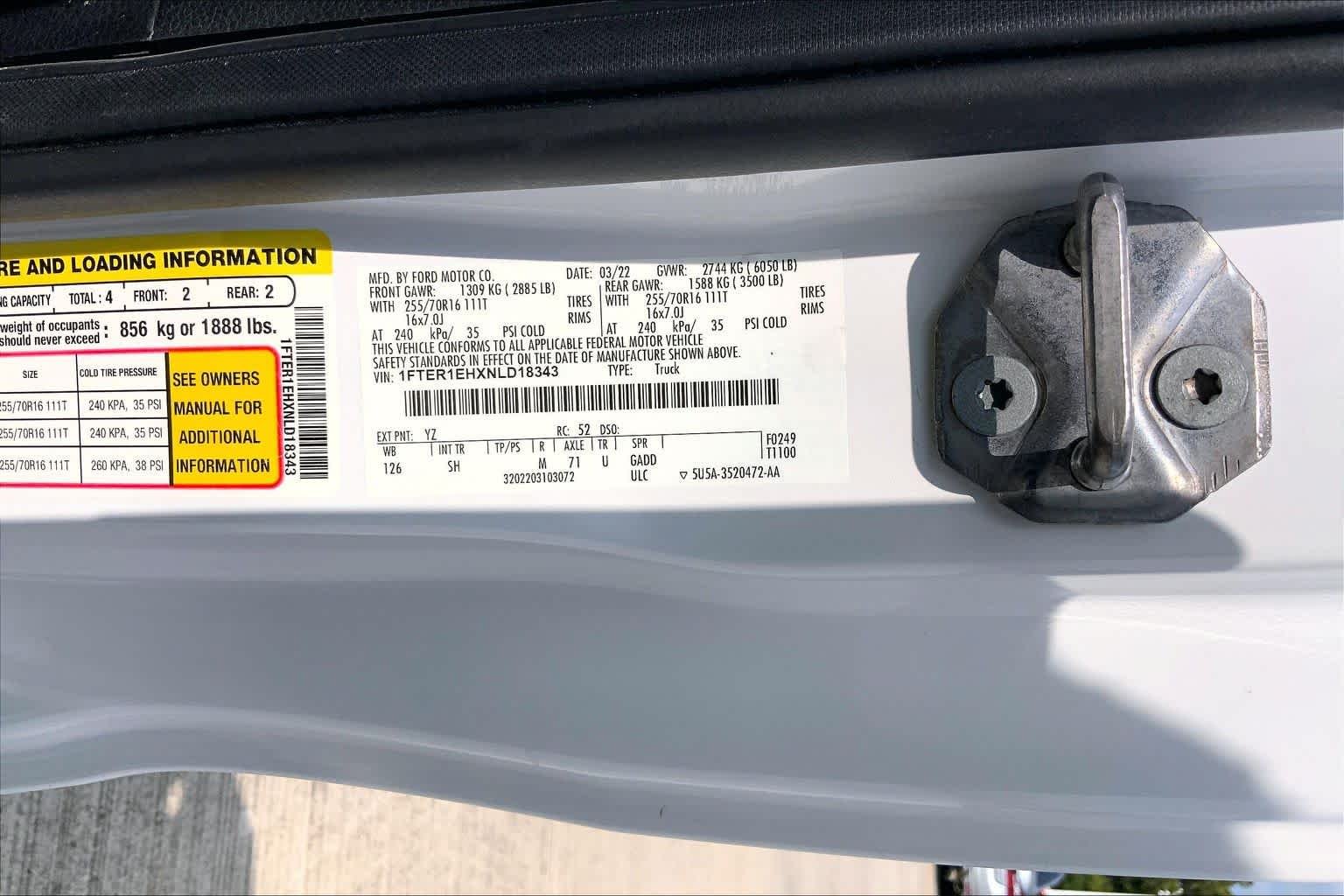 Used 2022 Oxford White Ford XL image 29