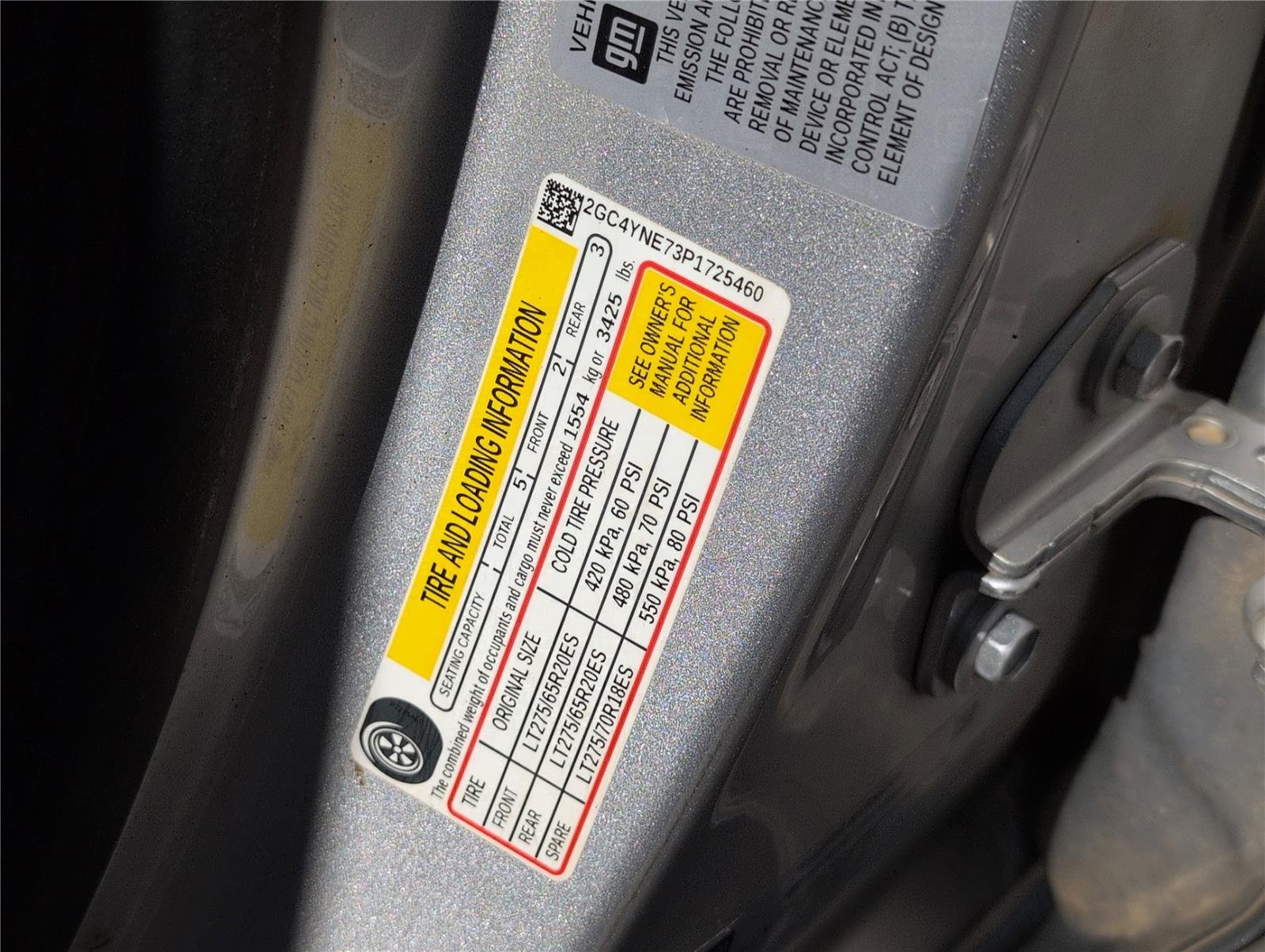 Used 2023 Silver Ice Metallic Chevrolet LT image 9