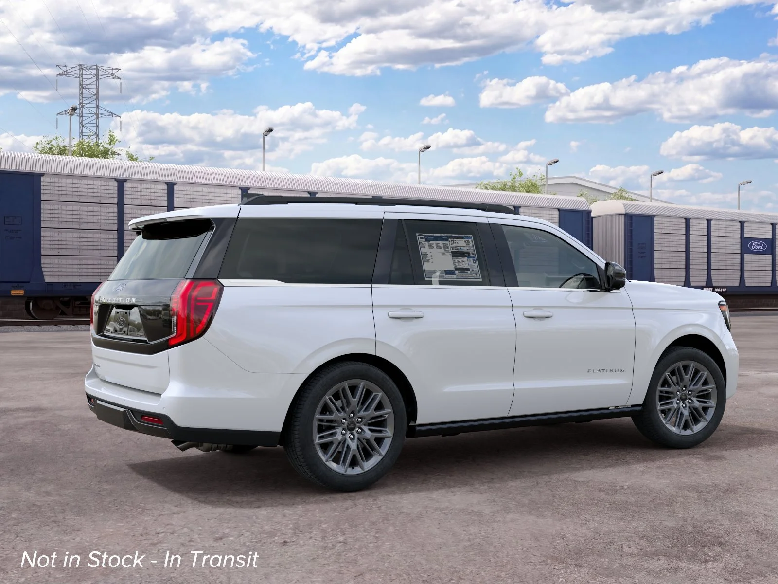 New 2027 Star White Metallic Tri-Coat Ford Platinum image 35