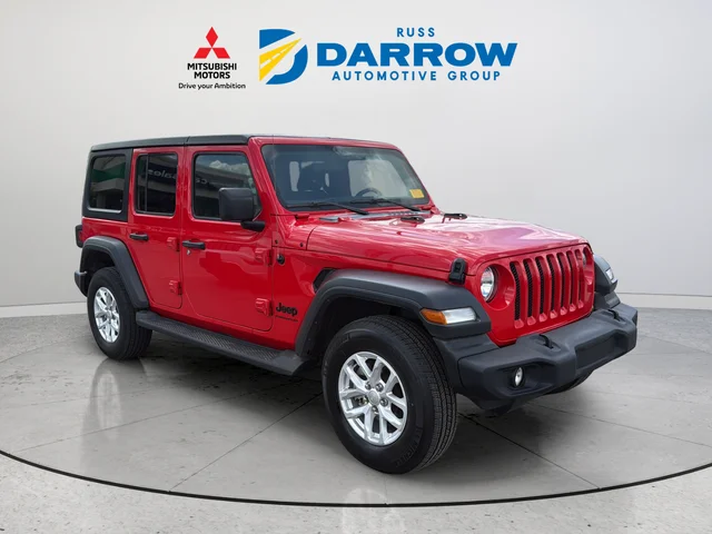 Used 2023 Red Jeep Sport S image 7