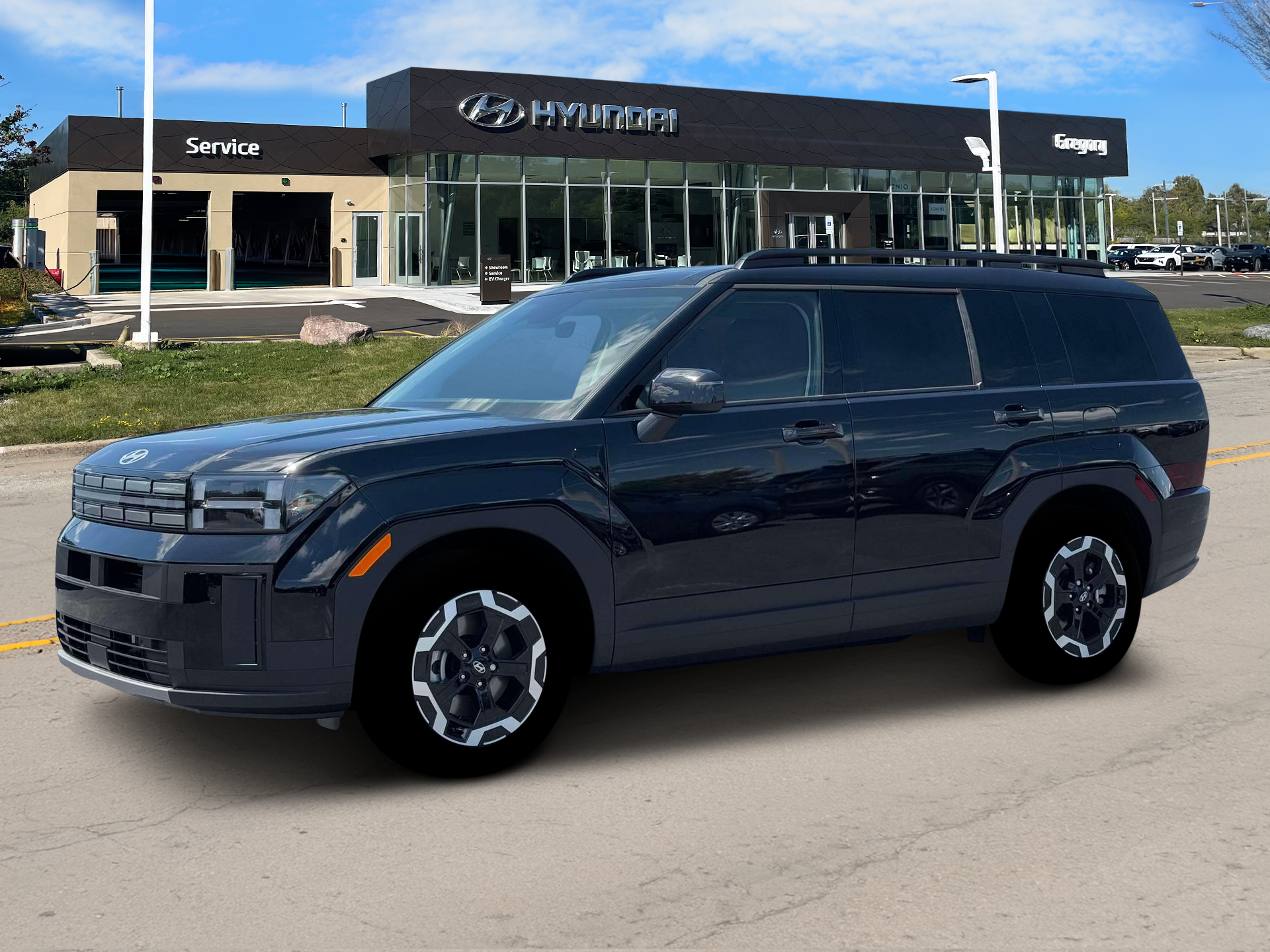 New 2026 Black Hyundai SEL AWD image 2