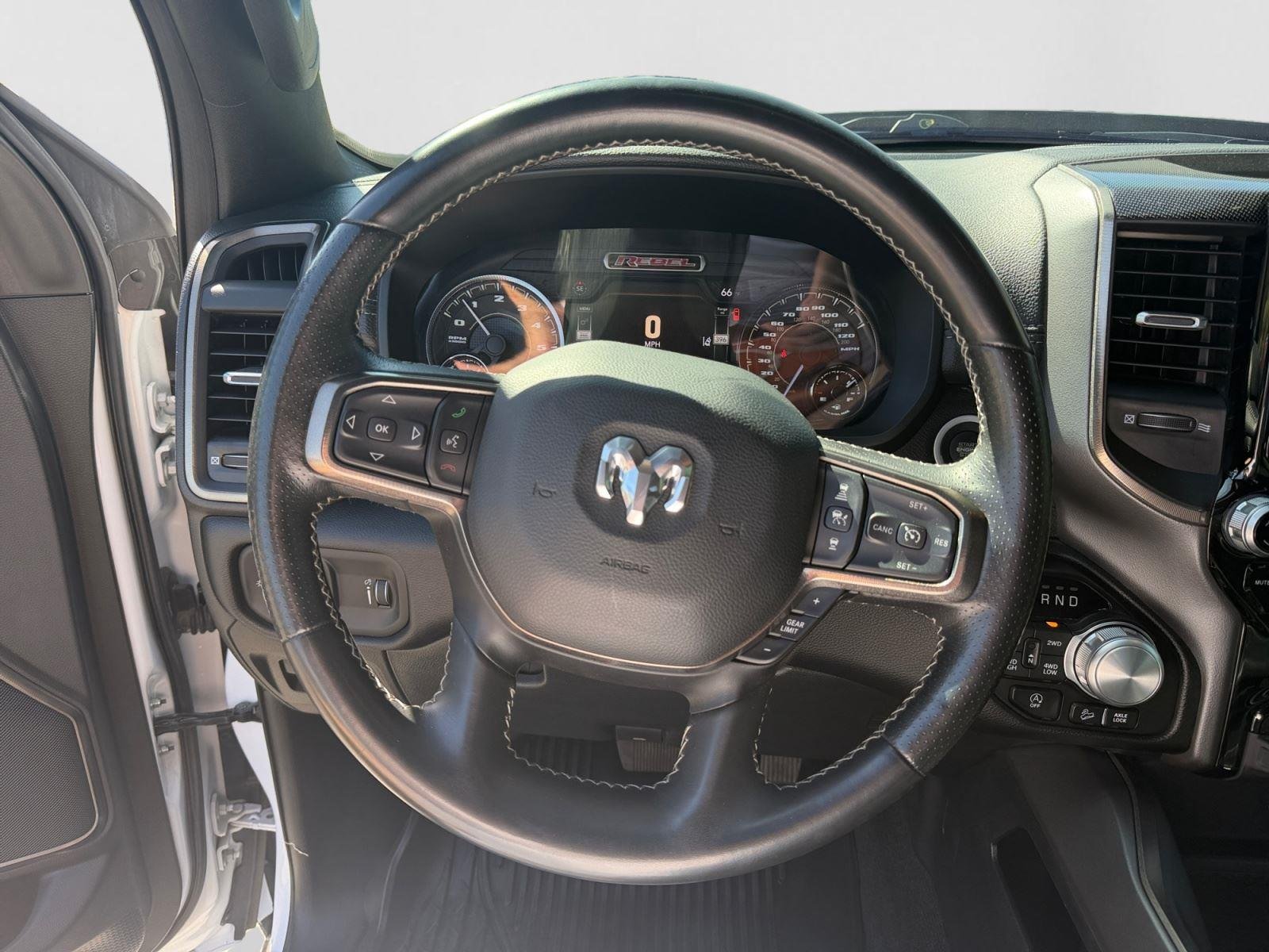 Used 2022 Bright White Clearcoat Ram Rebel image 13