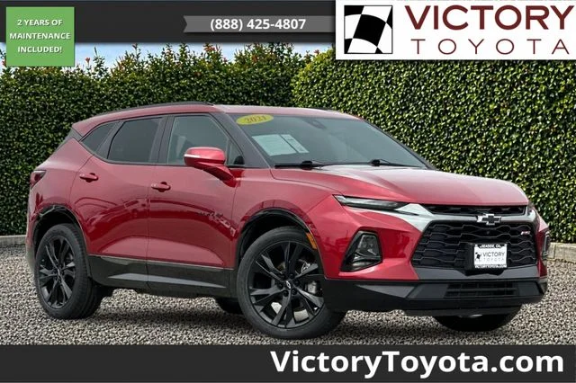 Used 2021 Red Chevrolet RS image 1