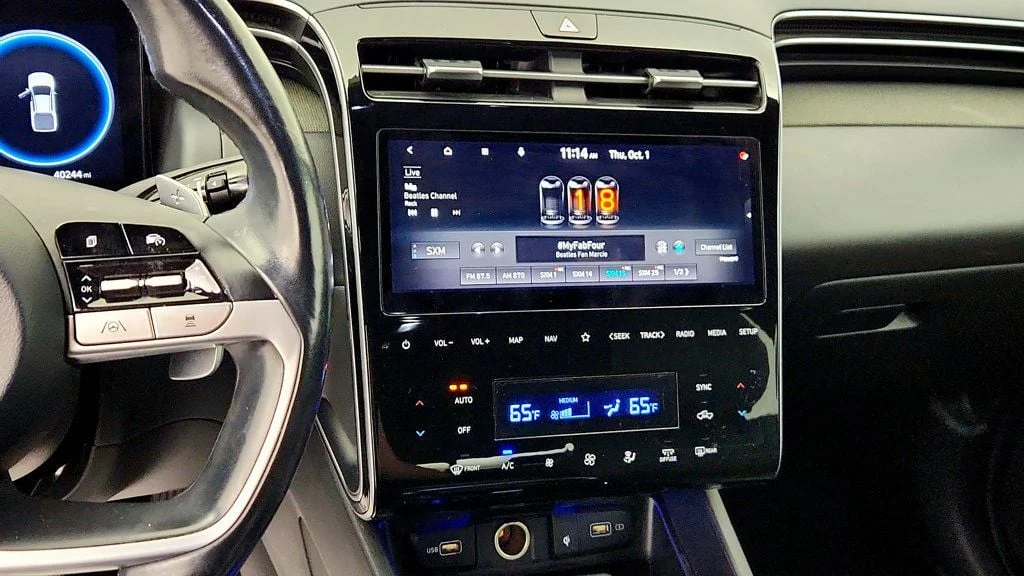 Used 2022 Ice White Hyundai Limited AWD image 17