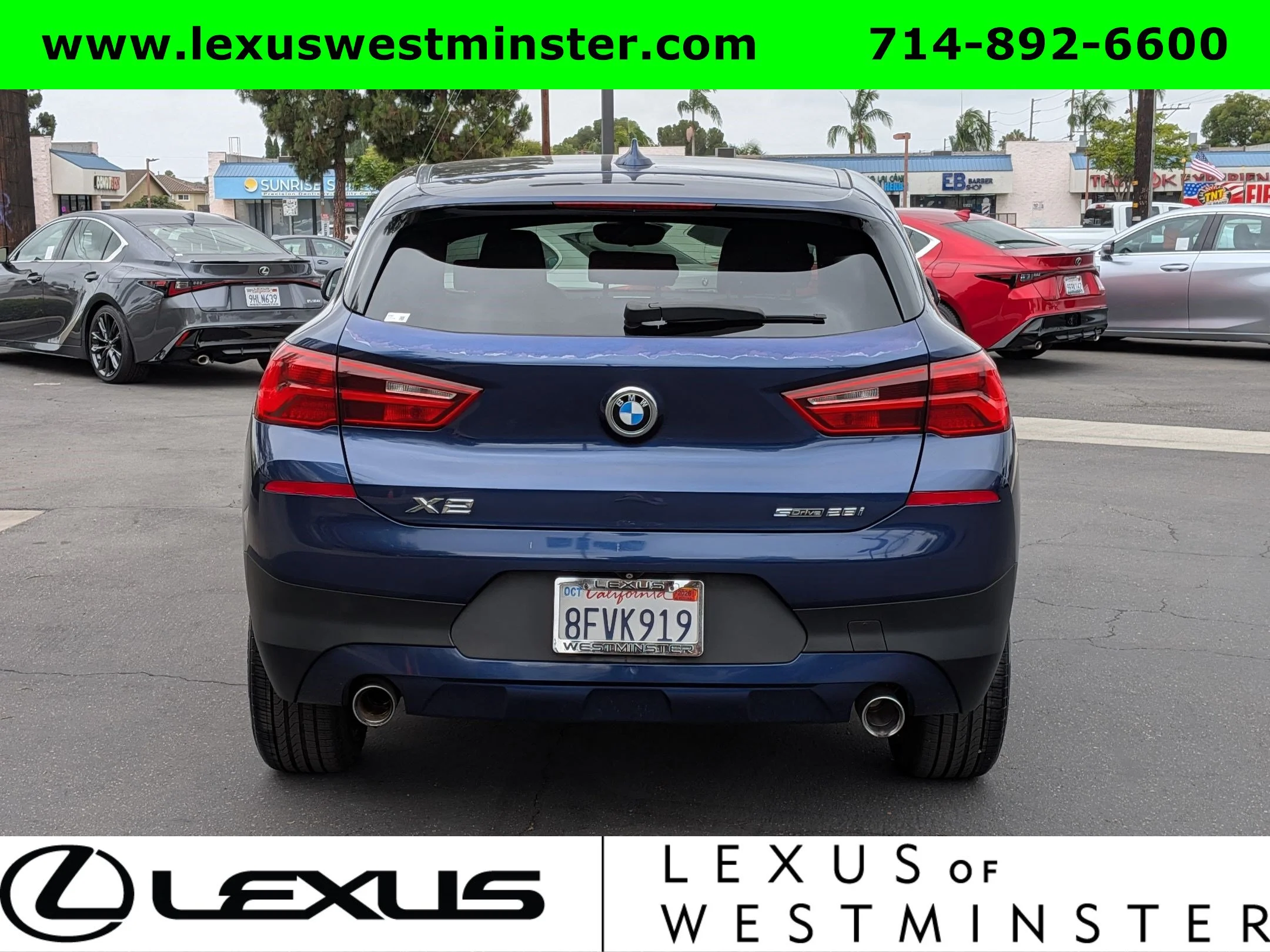 Used 2018 Mediterranean Blue Metallic BMW sDrive28i image 9