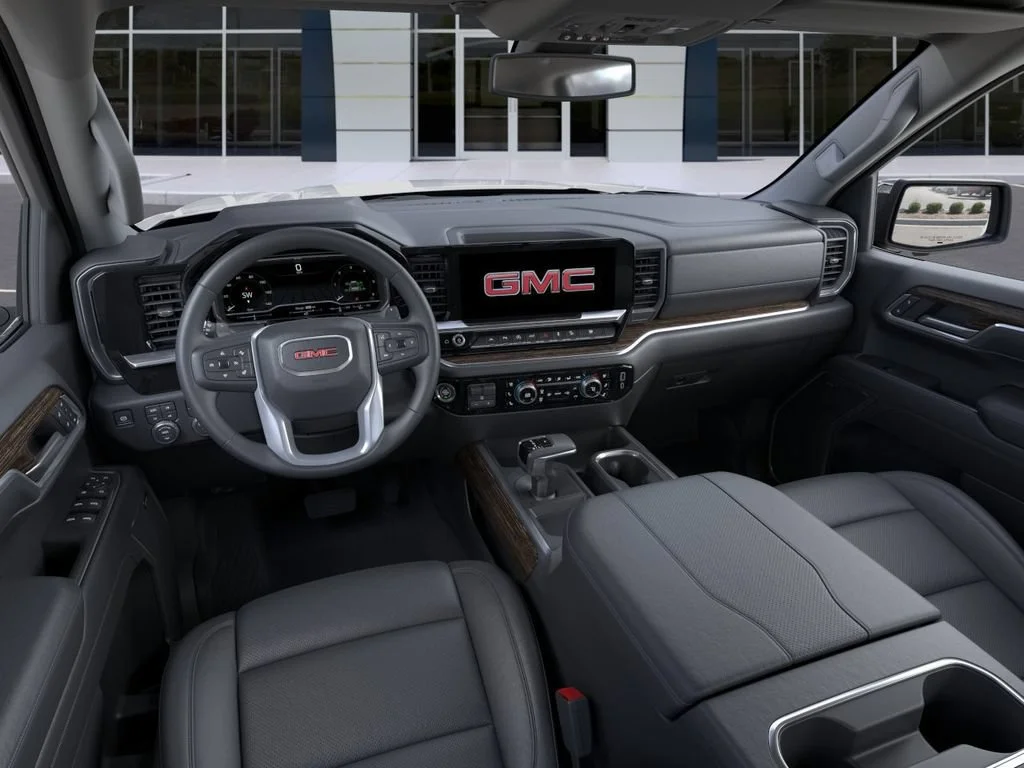 New 2026 Glacier White Tricoat GMC SLT image 15