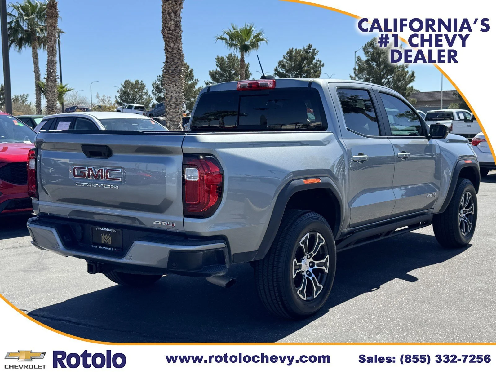 Used 2024 Sterling Metallic GMC 4WD AT4 image 6