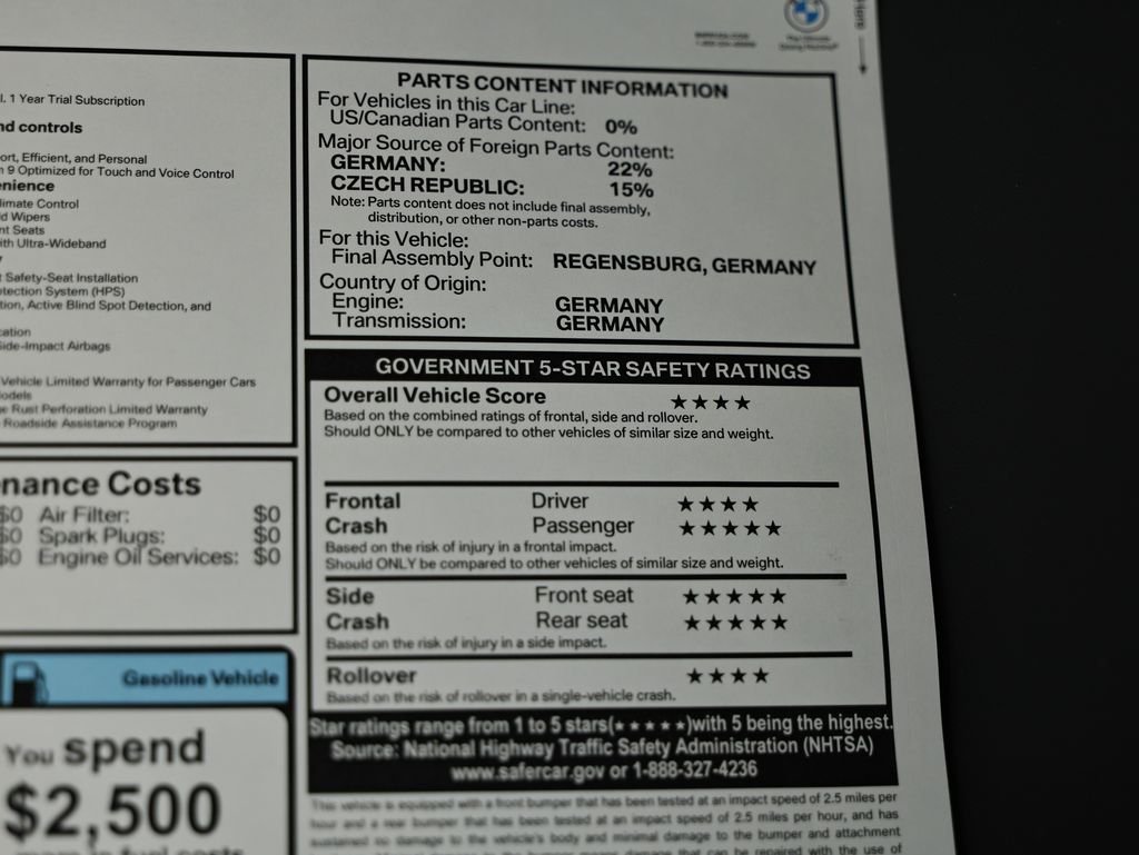 New 2026 Black Sapphire Metallic BMW xDrive28i image 25